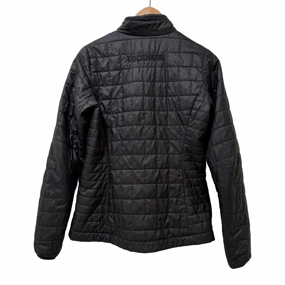 Patagonia Womens Nano Puff Quilted Zip Jacket Size S Black Packable USCS LOGO - Picture 2 of 11